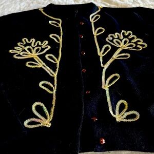 Black vintage sweater